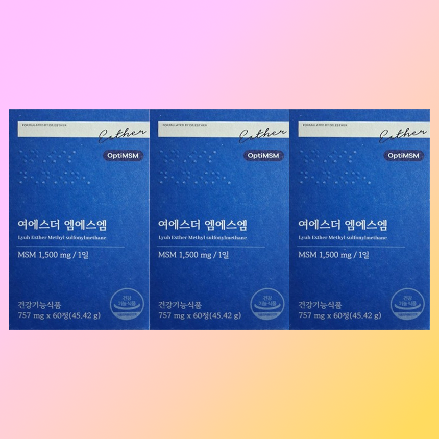 3박스 여에스더 엠에스엠