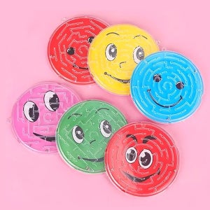 DK 미로찾기 스마일얼굴 원형 1개입