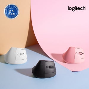 로지텍코리아 인체공학 리프트 버티컬 무선 블루투스 손목보호 사무용 마우스