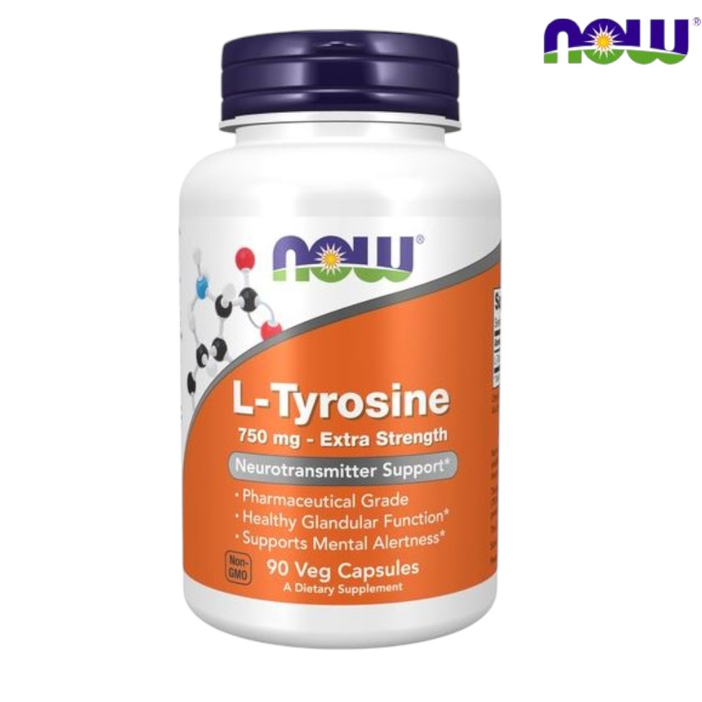 나우푸드 L <b>타이로신</b> 티로신 750mg 90정