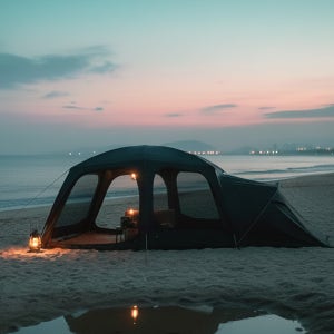 폴라리스 허브 루나돔 쉘터 텐트 돔