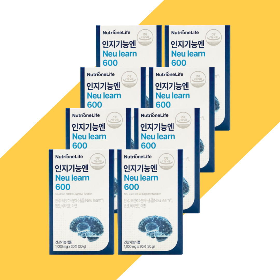 뉴트리원 인지기능엔 뉴런 600 1000mg x 30정 8박스 8개월분 김희애