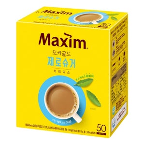 맥심 모카골드 제로슈거 커피믹스 50개입