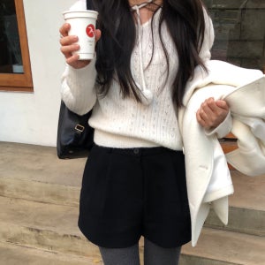 FOUNDERS 파운더스 꼬뜨 니트 후디 (3colors)