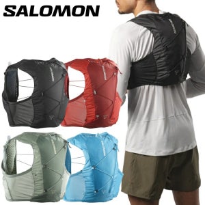 살로몬 액티브 스킨4 러닝조끼 베스트 트레일 런닝 마라톤 등산 플라스크 포함