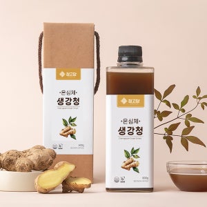청고담 온심체 생강청 600g 진하게 농축한 생강진액 영주생산