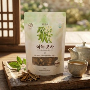 차하다 2026년 햇 작두콩차 원물 120g 국산 볶은 작두콩 임산부 아기 물대용