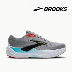 브룩스 남성 고스트 맥스 3 프라이머 그레이 안타티카 레드 런닝 조깅 워킹 와이드 충격흡수