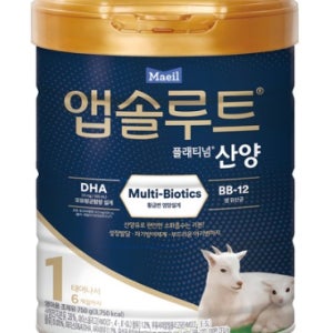 앱솔루트 플래티넘 산양분유 1단계 750g
