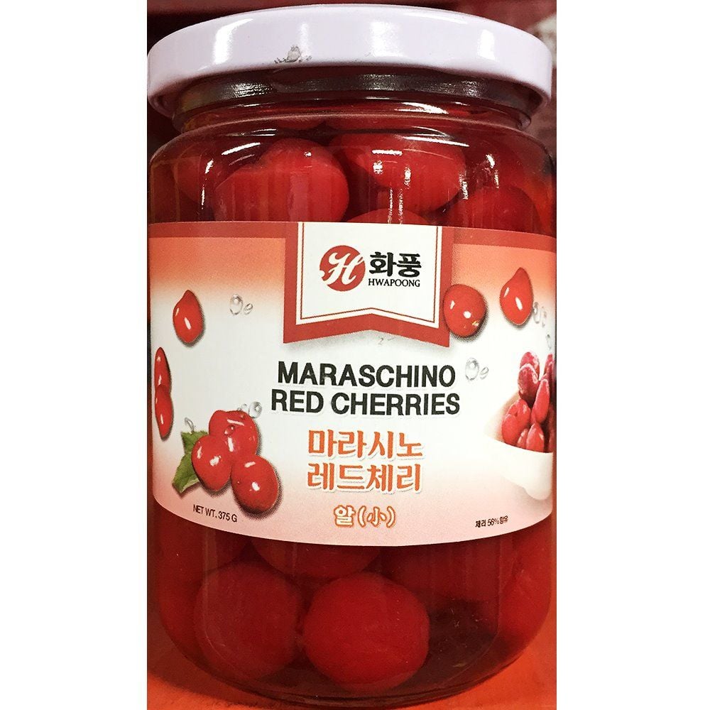 화풍 적체리 무꼭지 380g X6 체리통조림 절임체리