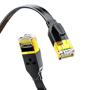 삼지 칼국수형 CAT7 10Gbps 초고속 기가 랜선 랜케이블 20m CAT-720C