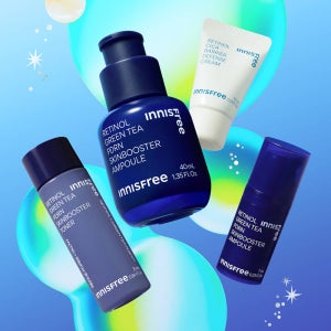 이니스프리 홀리데이 레티놀 그린티 PDRN 스킨부스터 앰플 세트 (40mL)
