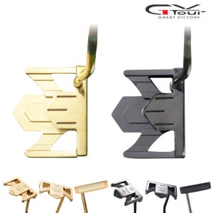 지브이투어 프리미엄 CNC 밀링 33 34인치 말렛 자립형 직진 골프 퍼터