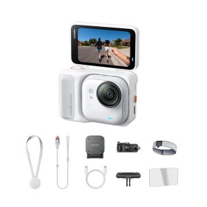 인스타360 GO Ultra 아틱 화이트, 러닝 번들