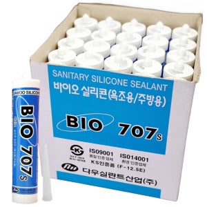 화장실 욕실 실리콘 바이오 707 투명 방수 욕실용 1박스