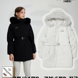 아이더 점퍼 패딩 겨울 여성 여자 라헨느 캐시미어 미들 다운 DWW24509