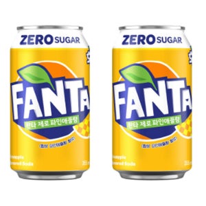환타 제로 파인 350ml 20입