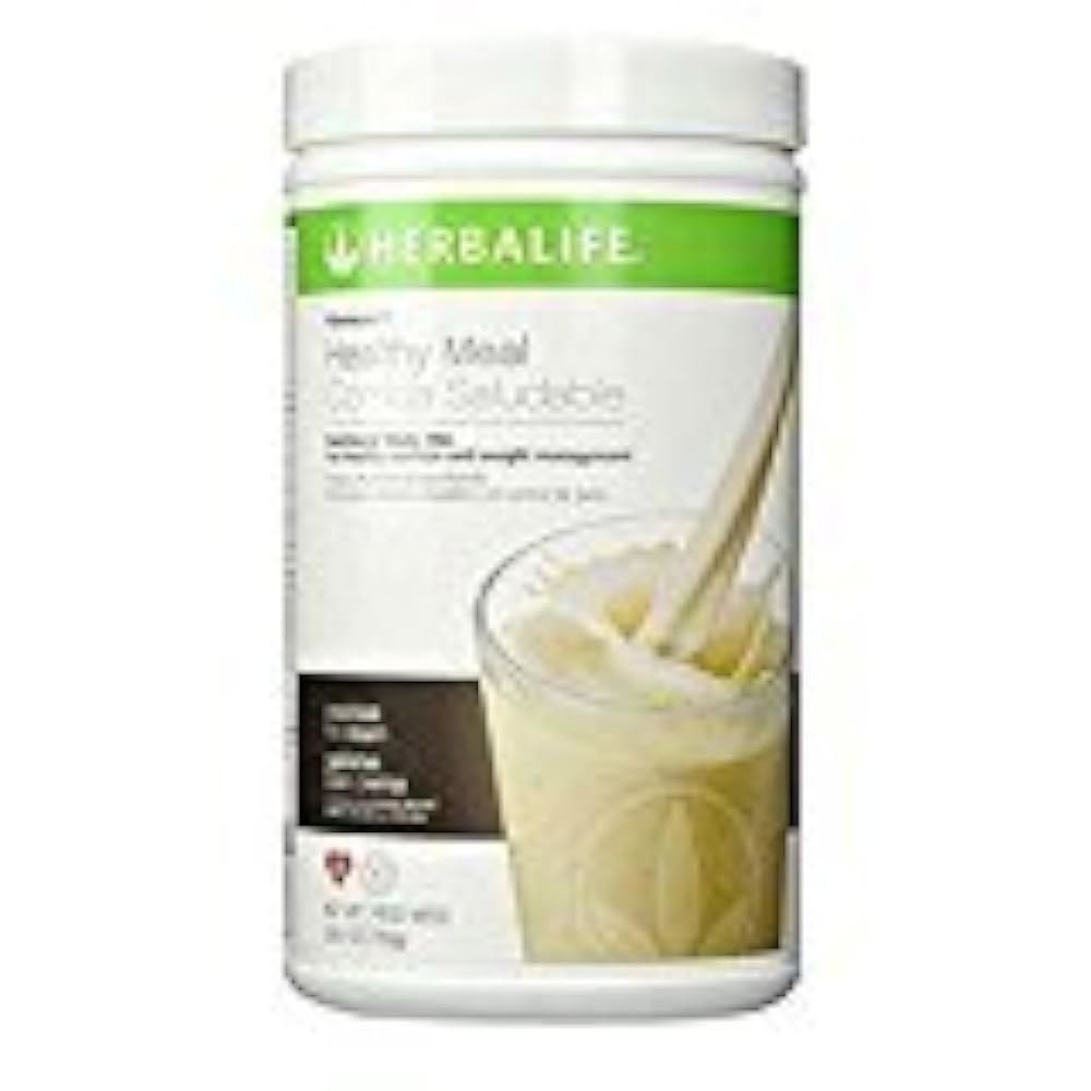 <b>Herbalife</b> Formula 1 Healthy Meal 영양 쉐이크 믹스 (10가지 맛) (쿠키 앤 크림)