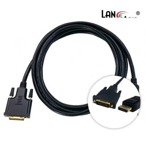 랜스타 DP to DVI 모니터 연결 컨버터 5M LS-DP29-5M