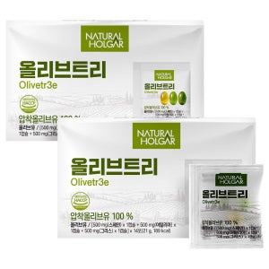 네츄럴올가 지중해 올리브오일 트리 캡슐 42정, 2개