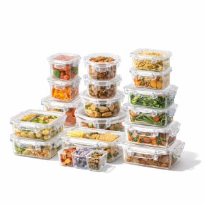 엔에프락 트라이탄 투명 밀폐용기 냉장고 정리 보관 반찬통 세트 모음전 18종, 풀세트, 1세트