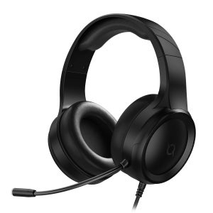 COX CH03 경량 게이밍 유선 헤드셋 PC 게임용 어학용 인간용 마이크 헤드폰 블랙