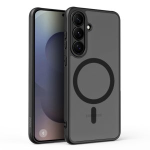 나하로 맥세이프 케이스 아머 하이브리드 블랙, 갤럭시S25 FE