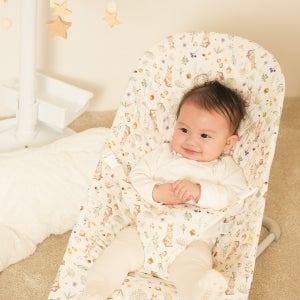 [호환] 베이비뵨 바운서 호환 젬베베 순면 커버 신생아 아기 흔들의자