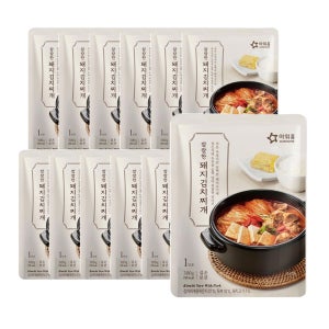 아워홈 칼칼한 돼지김치찌개 300g x 12개 푹 끓인 돈골 육수