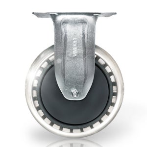 고급 무소음 우레탄 GL125(5인치) 카트 구르마 바퀴 캐스터 풋마스터 125mm 고정