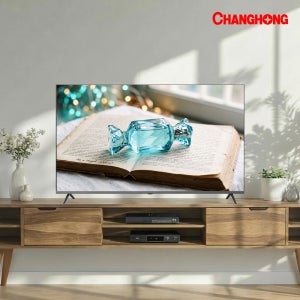 창홍 스마트 TV 구글 5.0 4K UHD 120hz 126cm(50인치), 본체