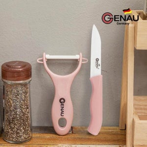 독일제너 세라믹 감자칼 과도 2종, 독일과도 2종 세트 녹슬지않는 우수한 절삭력