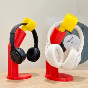레고 블럭 디자인 헤드폰 스탠드 헤드셋 홀더 거치대