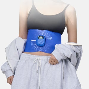 바르너 EMS 버닝벨트 복부 뱃살다이어트 저주파 온열 벨트