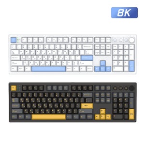 에이투 GK5 8K 유선 게이밍키보드 LED 기계식 USB 풀배열 발로란트 오버위치 오테뮤 그레이축