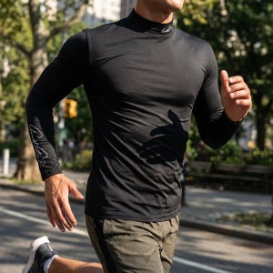 아놀드파마 남성 목폴라 베이스레이어 골프 등산 아웃도어 스포츠 긴팔티셔츠