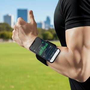 맥세이프 러닝 핸드폰 암밴드 런닝할때 밴드 런닝 휴대폰 손목 거치대 팔걸이