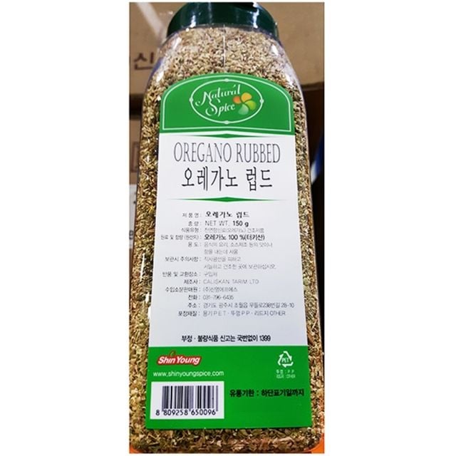 신영 <b>오레가노</b>럽드 150g 신영<b>오레가노</b>럽드