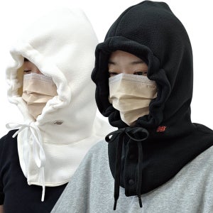 뉴발란스 마이크로플리스 바라클라바 25FW 후드 넥워머 귀도리 머플러 (2COLOR)