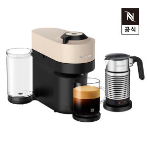 네스프레소 버츄오 팝+ 머신 & 에어로치노4