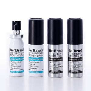 리브러쉬 무알콜 구강스프레이 세트 (프레쉬브레스+리프레쉬) 15ml, 4개