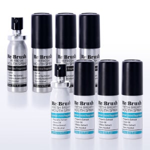 리브러쉬 무알콜 구강스프레이 세트 (프레쉬브레스+리프레쉬) 15ml, 8개