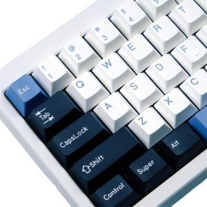 PBT 이색사출 키캡 세트 복각 키보드 68 87 108 호환