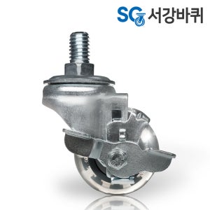 무소음 우레탄 GL65(2.5인치) 미니 가구 식당 소형 바퀴 캐스터 64mm 볼트브레이크