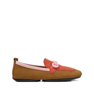 캠퍼 캠퍼 베이지 플랫 슈즈 235337