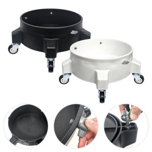 LAVO 버킷 돌리 + PU 바퀴 세트(다용도 세차 버킷 물통 화분 이동용 받침대)