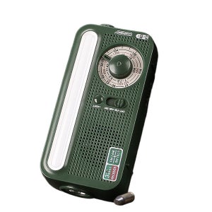 태양광 충전 손잡이 발전기 라디오 손전등 비상용 멀티기기