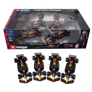 브라고 1:43 F1 레드불 RB19 RB20 4개세트 포뮬러원 다이캐스트 모형차