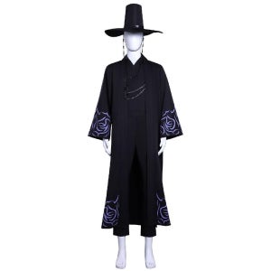 저승사자 코스튬 악마 그룹 코스프레 의상 할로윈 DemonBoyGroup-의상+액세서리 150