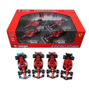 브라고 1:43 페라리 Ferrari SF23 SF24 4개세트 F1 포뮬러원 다이캐스트 모형